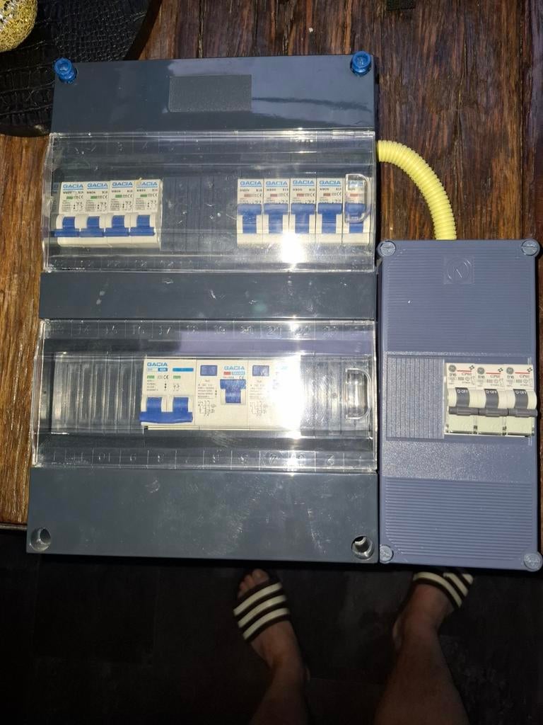 Groepenkast, Doe-het-zelf en Verbouw, Elektra en Kabels, Ophalen, Gebruikt, Overige typen