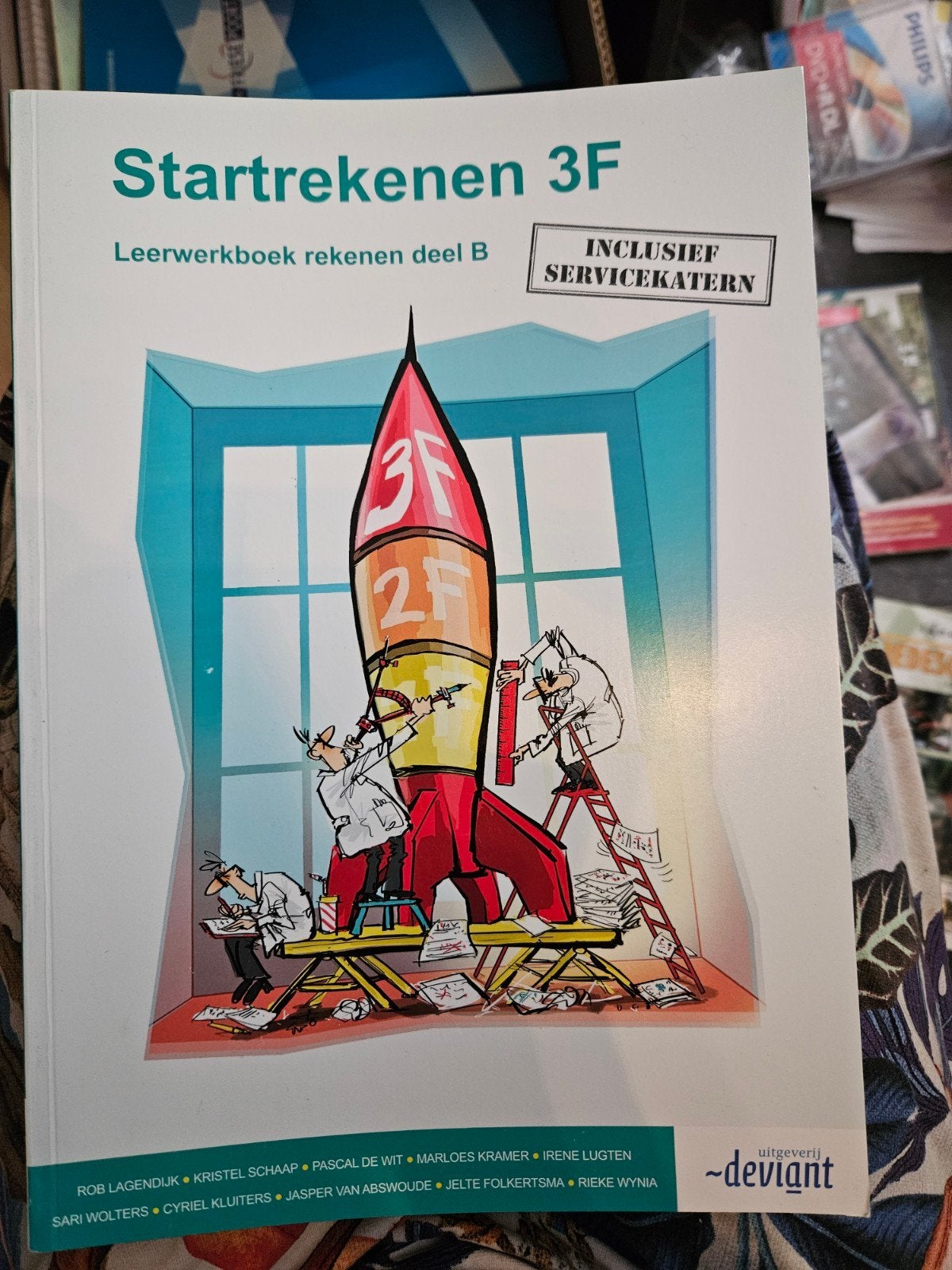 Startrekenen 3F Leerwerkboek rekenen deel B, Ophalen of Verzenden, Zo goed als nieuw, MBO, Rob Lagendijk, Kristel Schaap, Pascal de Wit e.a.
