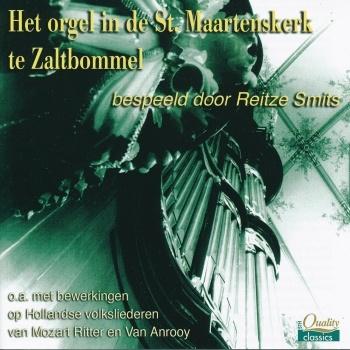 Reitze Smits Wolfferts orgel Schubert Mozart Ritter ea, Cd's en Dvd's, Cd's | Klassiek, Zo goed als nieuw, Overige typen, Classicisme
