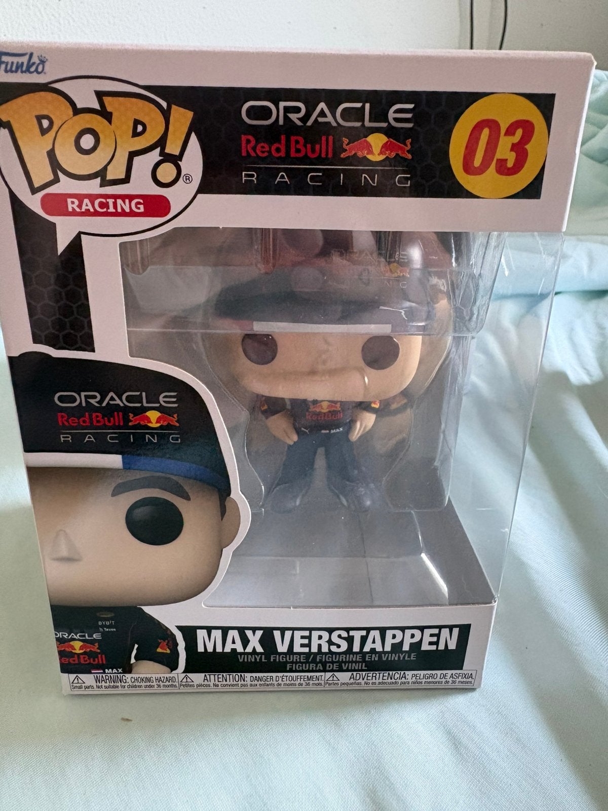 Max verstappen funko pop, Ophalen, Zo goed als nieuw