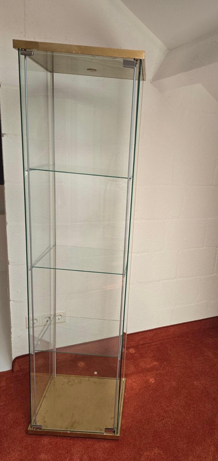 ikea geverfd vitrine kast, Ophalen, 25 tot 50 cm, 50 tot 100 cm