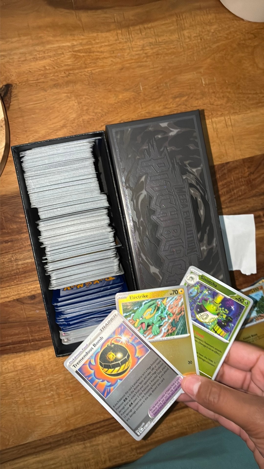 Pokémon kaarten - Pitch Black Mega Evolution, Ophalen of Verzenden, Gebruikt, Meerdere kaarten