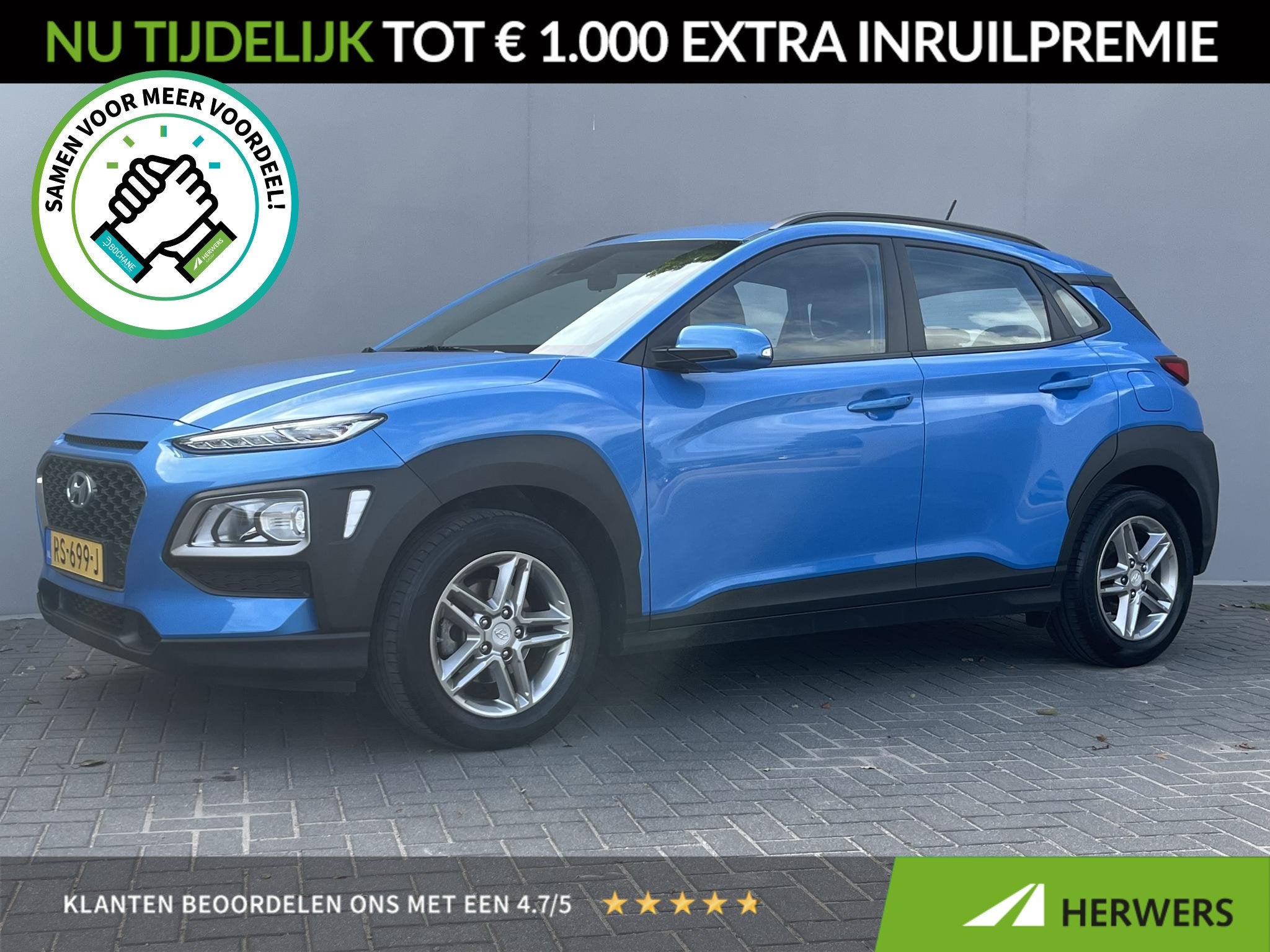 Hyundai Kona 1.0T Comfort / Afneembare Trekhaak (1.200KG) /