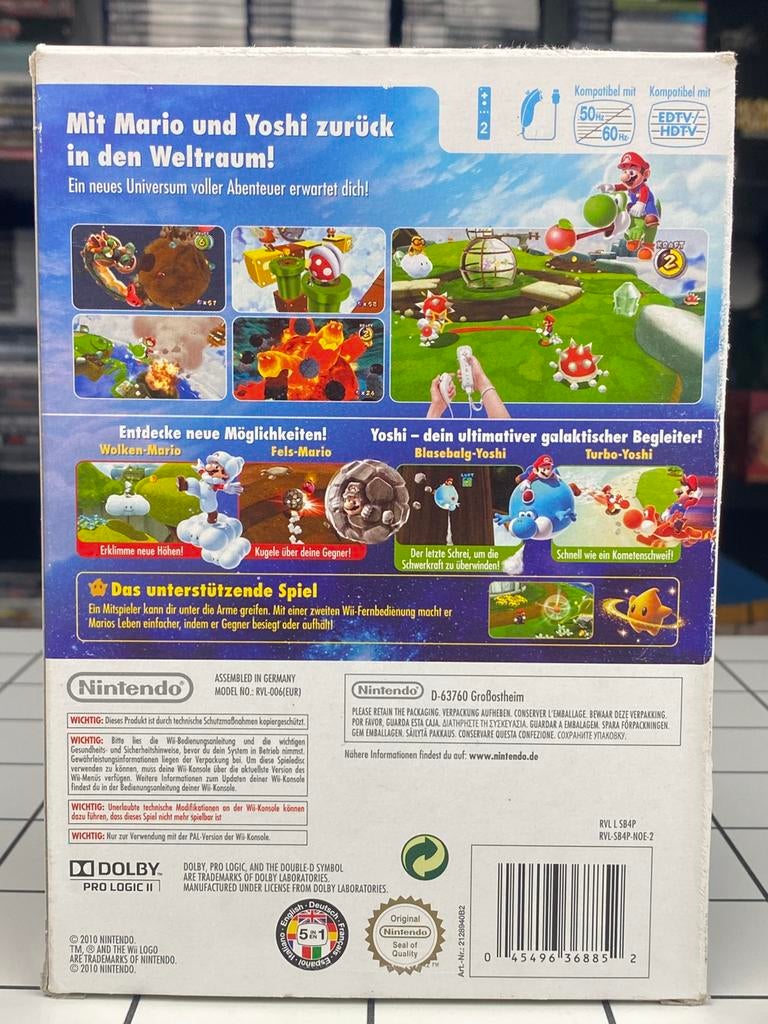 Super Mario Galaxy 2 DVD Bundel – Nintendo Wii – Compleet, Www.nintendo.com, 2 spelers, Ophalen of Verzenden, Zo goed als nieuw