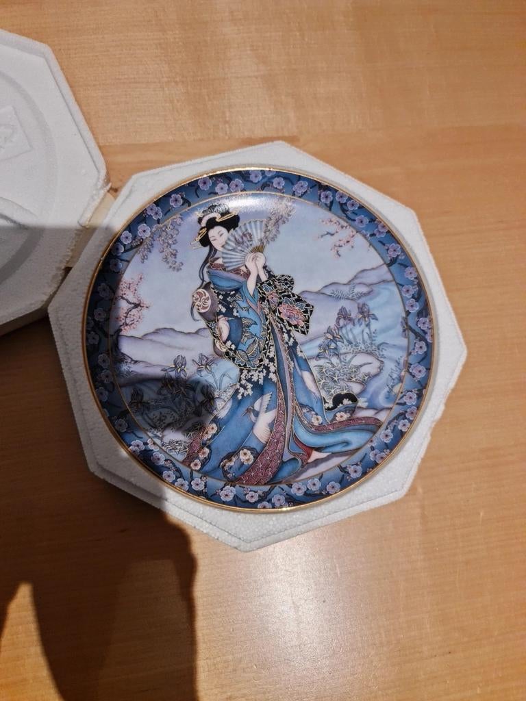 Franklin Mint Bloemenprinsessen - Marty Noble (set van 6), Antiek en Kunst, Ophalen of Verzenden