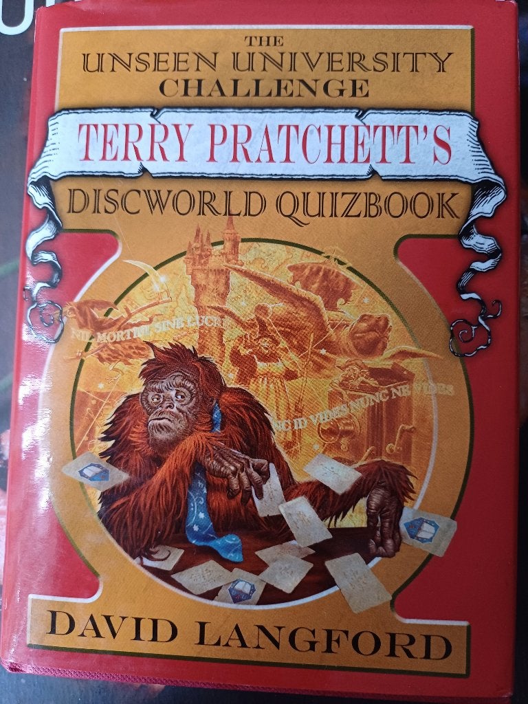 Terry pratchett:the unseen university challenge david langfo, Ophalen, Gelezen, Terry Pratchett