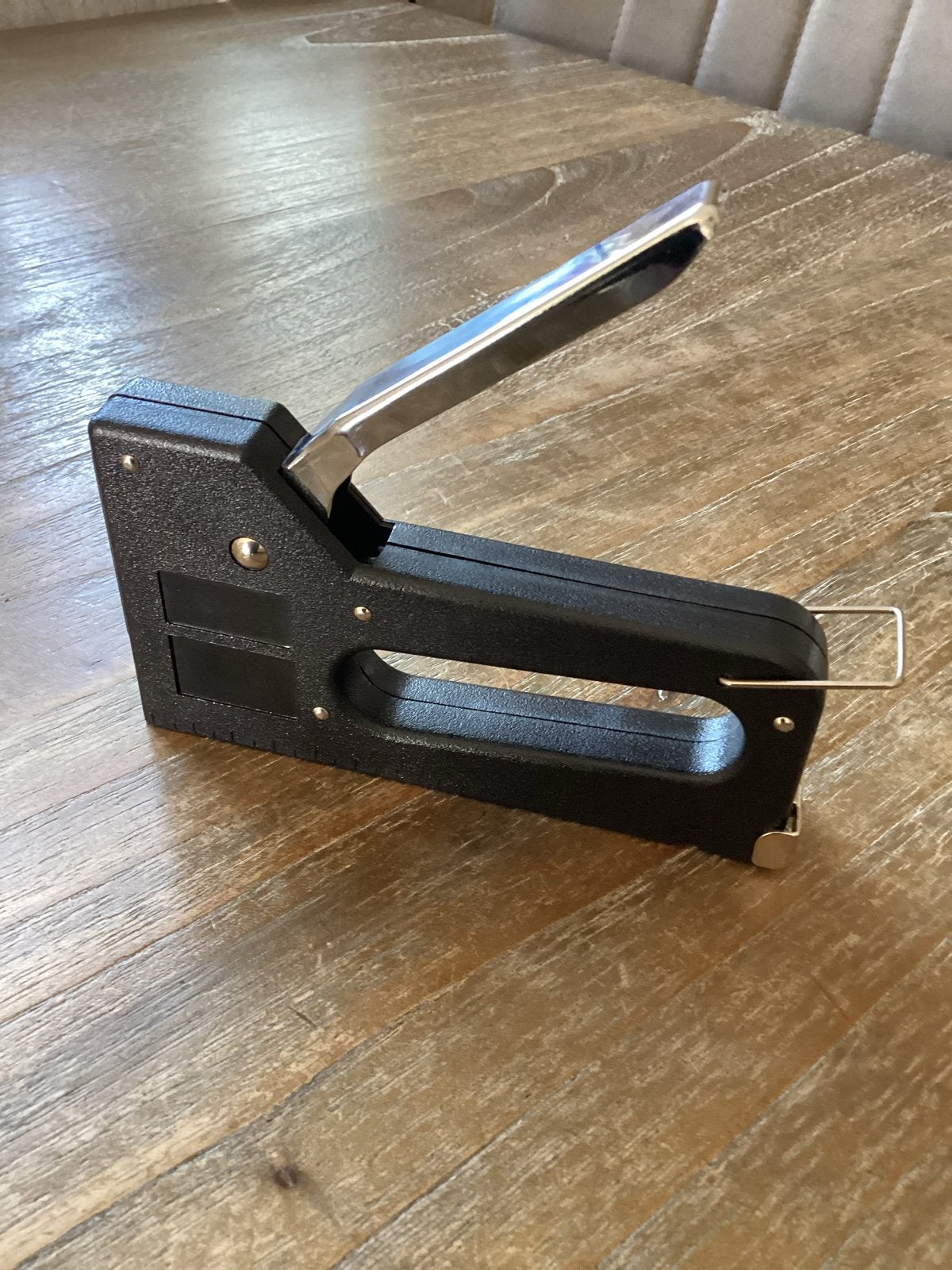 Zgan nietmachine 4-8 mm, inclusief 7 mm nietjes, Ophalen of Verzenden, Zo goed als nieuw, Tacker/nietmachine