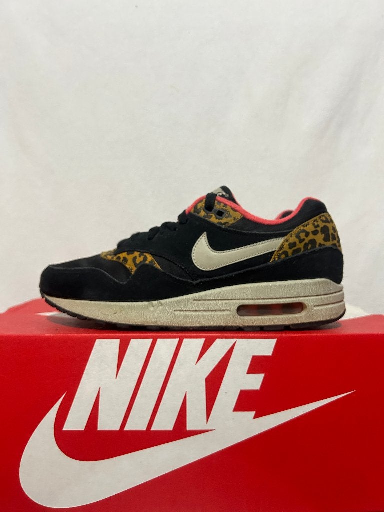 ALS NIEUW! Maat 40 - Nike Air Max 1 Leopard Black, Kleding | Dames, Schoenen, Verzenden, Zwart, Nike, Nike