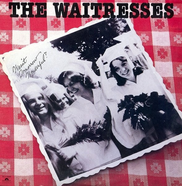 the waitresses/wasnt tomorrow wonderful-punk/powerpop+binnen, LP, Gebruikt, Verzenden, Inclusief binnenhoes