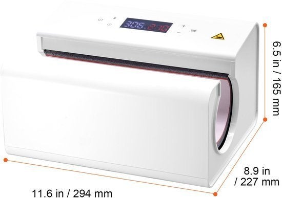 Automatische Tumbler Heat Press – Mok Persmachine, Corvance B.V., Verzenden, Nieuw, Corvancebol@gmail.com
