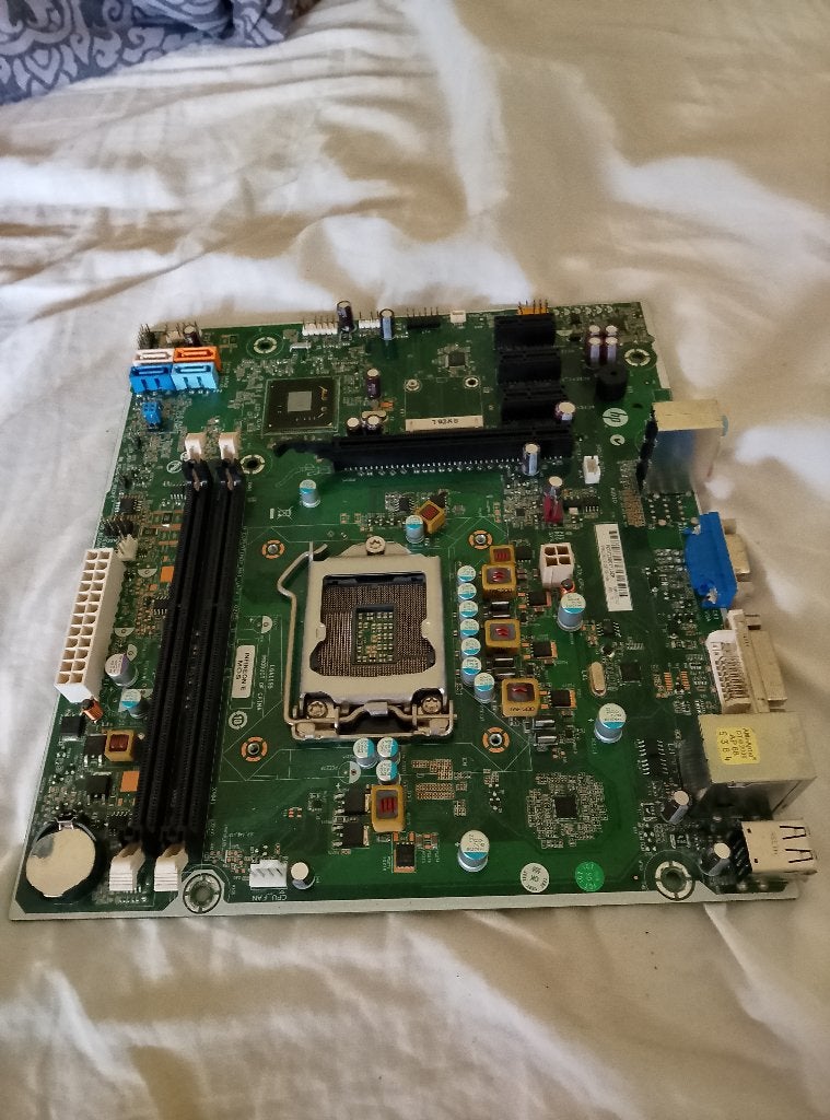HP Pro 3400 MT, Computers en Software, Moederborden, Gebruikt, Intel, DDR3, Ophalen of Verzenden