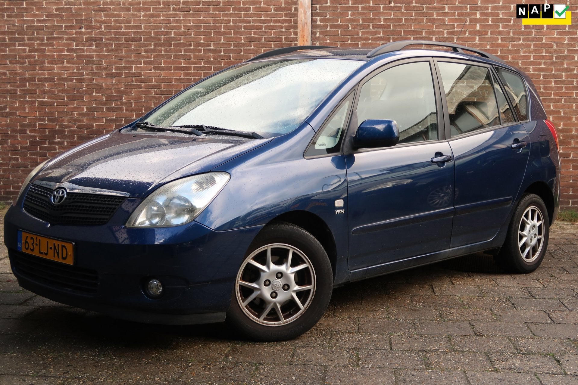 Toyota Corolla Verso 1.8 VVT-i Linea Sol *Rijklaarprijs *AUT, Auto's, Gebruikt, 4 cilinders, Blauw, Origineel Nederlands