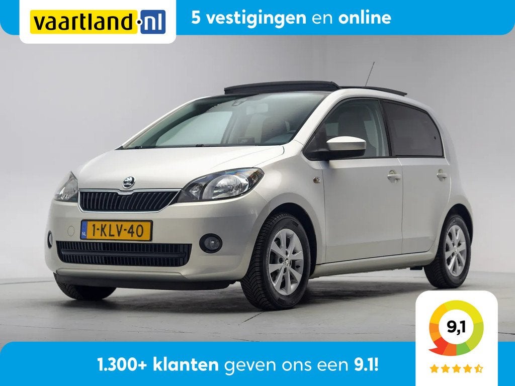 Skoda Citigo 1.0 Greentech Arctic Air [ 1e Eig. 23000km NAP!, Gebruikt, 840 kg, 4 stoelen, Traction-control