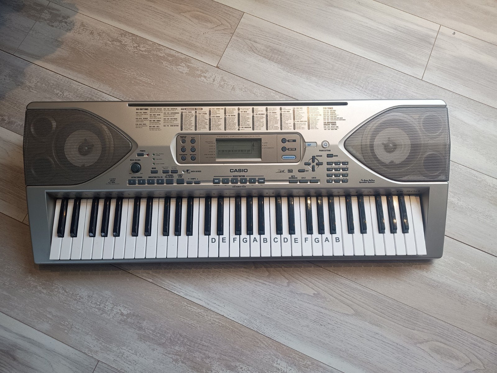 Casio CTK-650 Keyboard - inclusief originele doos, Ophalen, Casio, 61 toetsen, Zo goed als nieuw