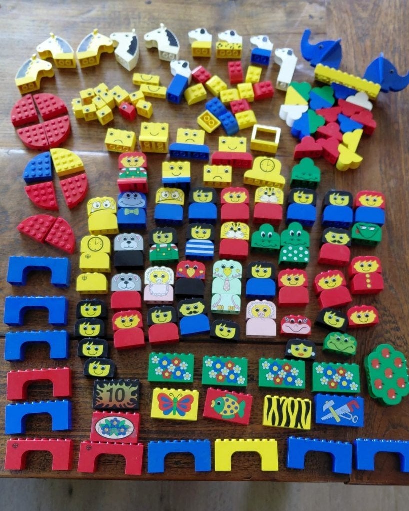 1 kilo LEGO bouwsteentjes plus deze leukerds, Lego, Ophalen of Verzenden, Zo goed als nieuw, Creator