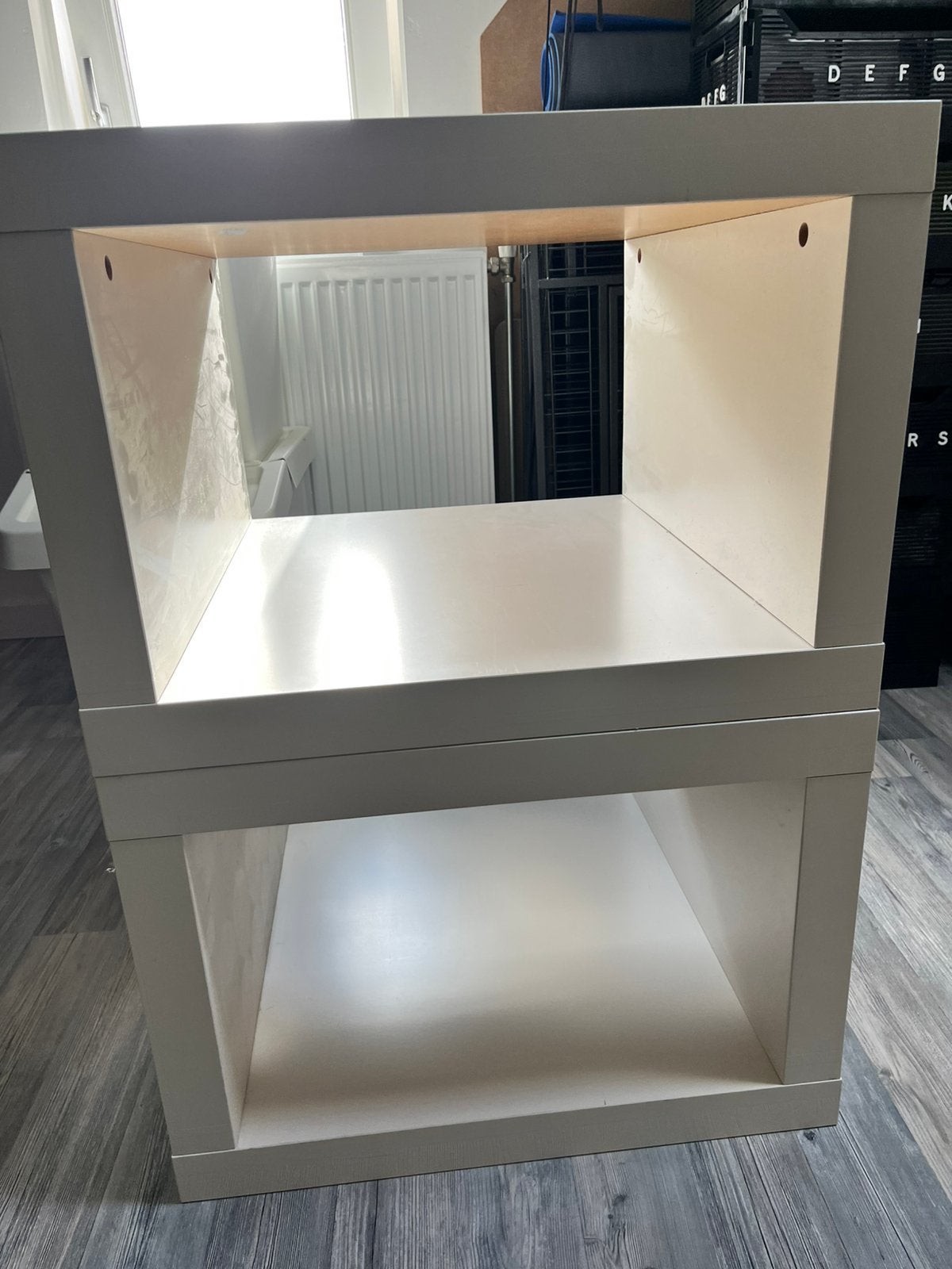 Ikea Lack- bijzettafel - kastje - kubus, Ophalen, Gebruikt, 50 tot 100 cm, Minder dan 100 cm
