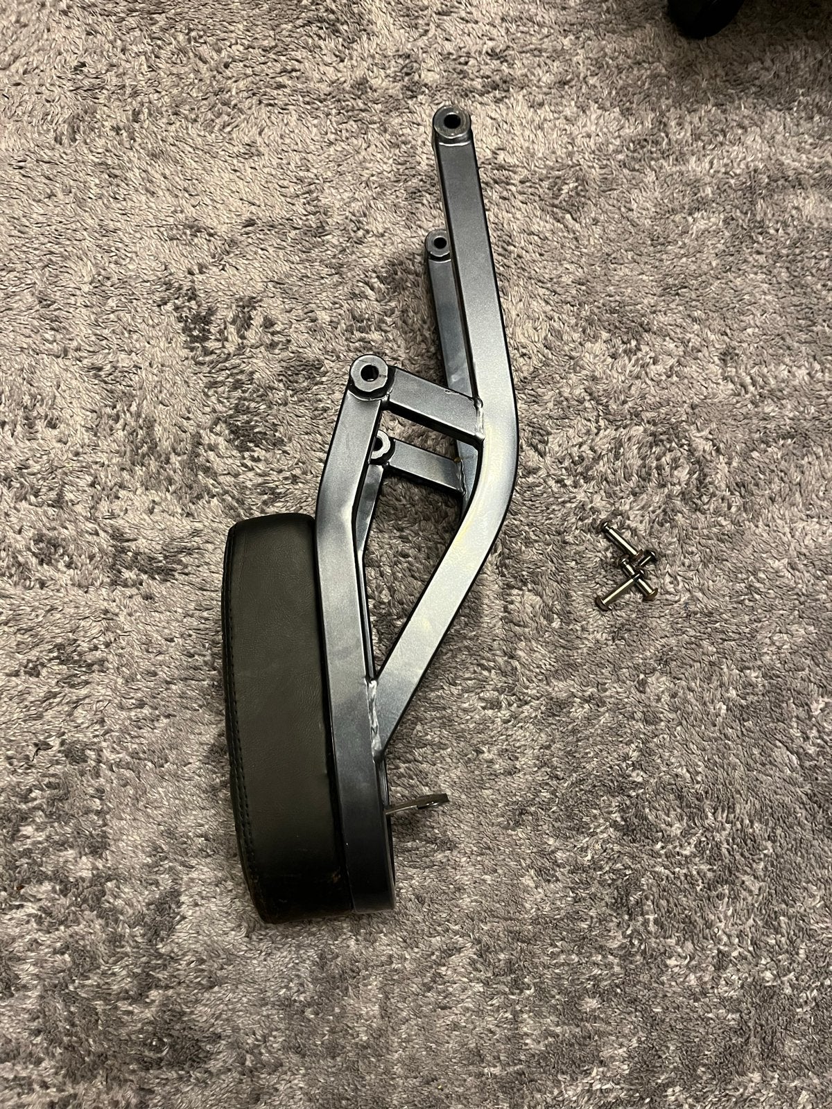 Achterzitje V20 Fatbike, Ophalen of Verzenden, Zo goed als nieuw, Achterzitje
