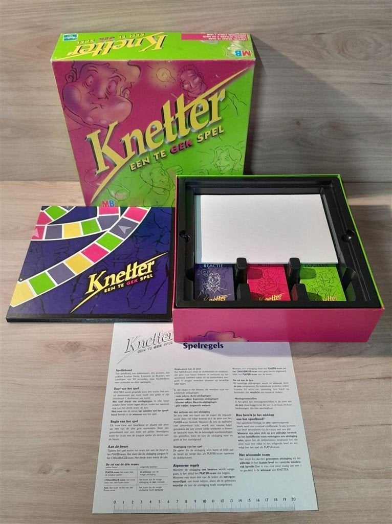 Knetter een te gek spel - s5448, Hobby en Vrije tijd, Gezelschapsspellen | Bordspellen, Verzenden, Zo goed als nieuw
