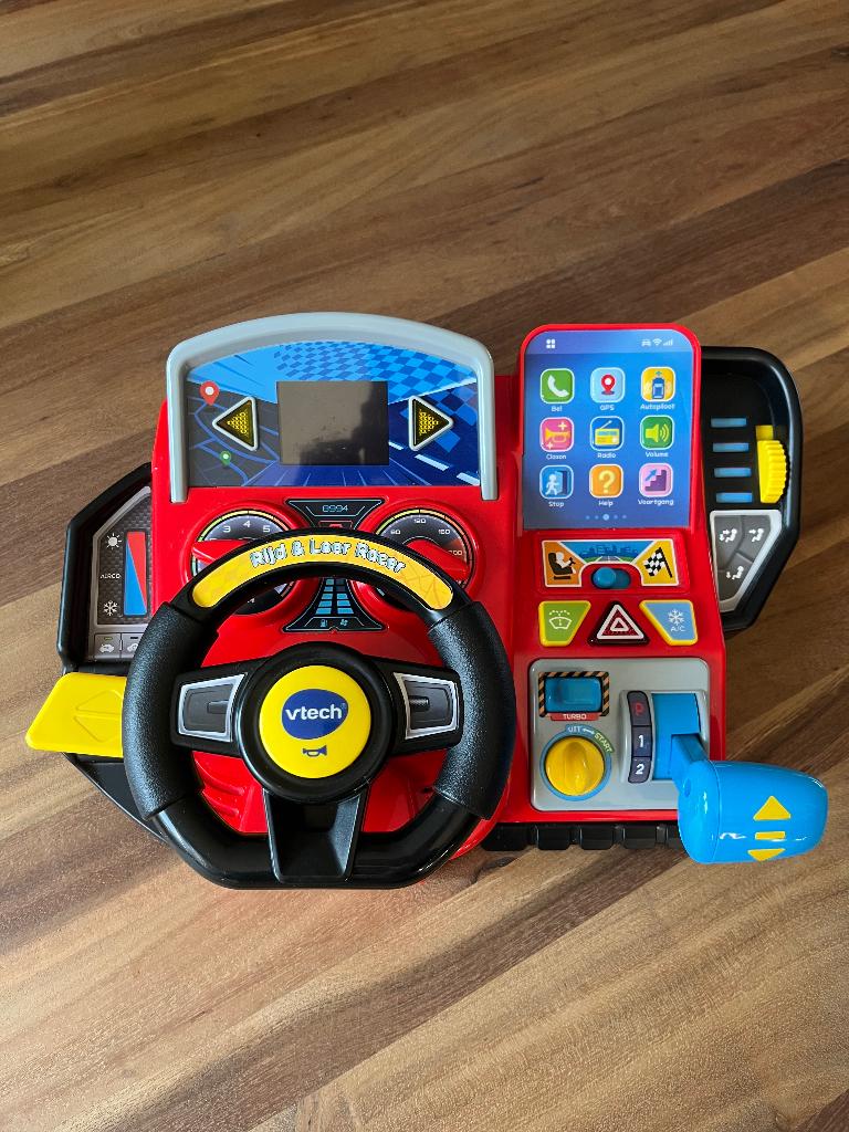 VTech Rijd en leer Racer in zeer goede staat, Kinderen en Baby's, Speelgoed | Vtech, Ophalen of Verzenden, Zo goed als nieuw, 2 tot 4 jaar