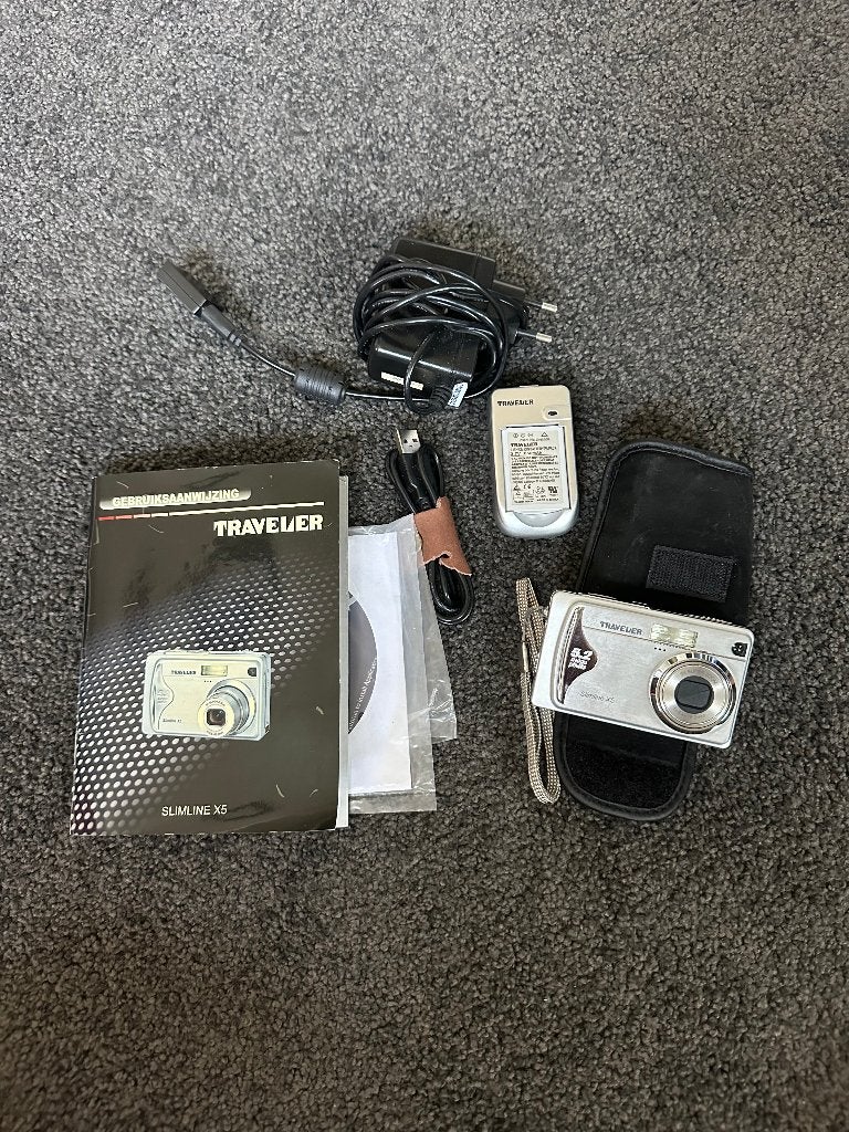 Digitale camera Traveler Slimline, Gebruikt, Compact, Ophalen of Verzenden, 5 Megapixel