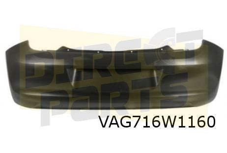 Skoda Citigo/Citigo-E Achterbumper (+/- PDC) (te spuiten) Or, -, Verzenden, -, Nieuw