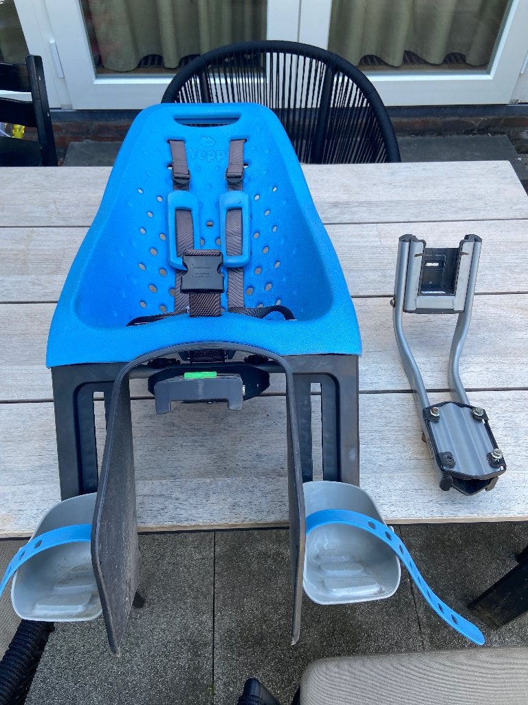 Fietsstoel Yepp Achter, Fietsen en Brommers, Fietsaccessoires | Fietsstoeltjes, Ophalen, Achterzitje, Yepp, 9 t/m 18 kg