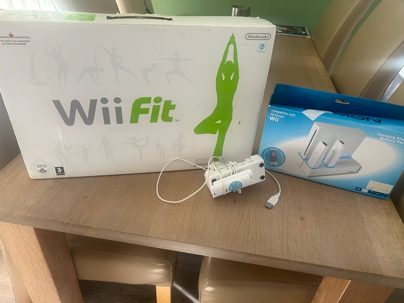 Wii Fit met Balance Board en oplaadstation, Ophalen, Gebruikt, Met 1 controller, Met Balance Board