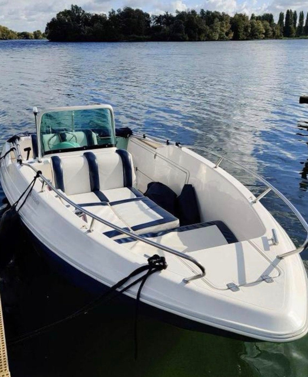 Quicksilver 500 met trailer en 95 pk Yamaha motor, Watersport en Boten, Speedboten, 50 cm, Gebruikt, Info@quicksilver.com, 95 pk