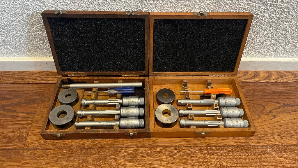 Tesa 3 punts binnen schroefmaten micrometer set 11-20mm, Doe-het-zelf en Verbouw, Draaibanken, -, -, Nieuw, Ophalen of Verzenden