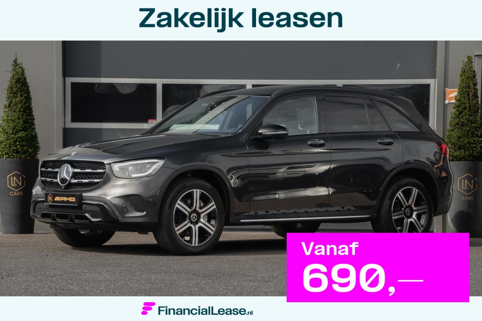 Mercedes GLC-klasse 300e 4MATIC|Pano|DAB|camera|Dashcam, Automaat, Dealer onderhouden, Gebruikt, 4 cilinders
