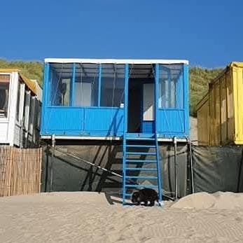 Strandhuis te koop! (zonder vaste plek), Ophalen, Gebruikt