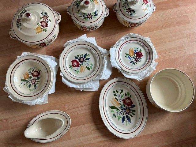 Oud Hollands Servies., Ophalen