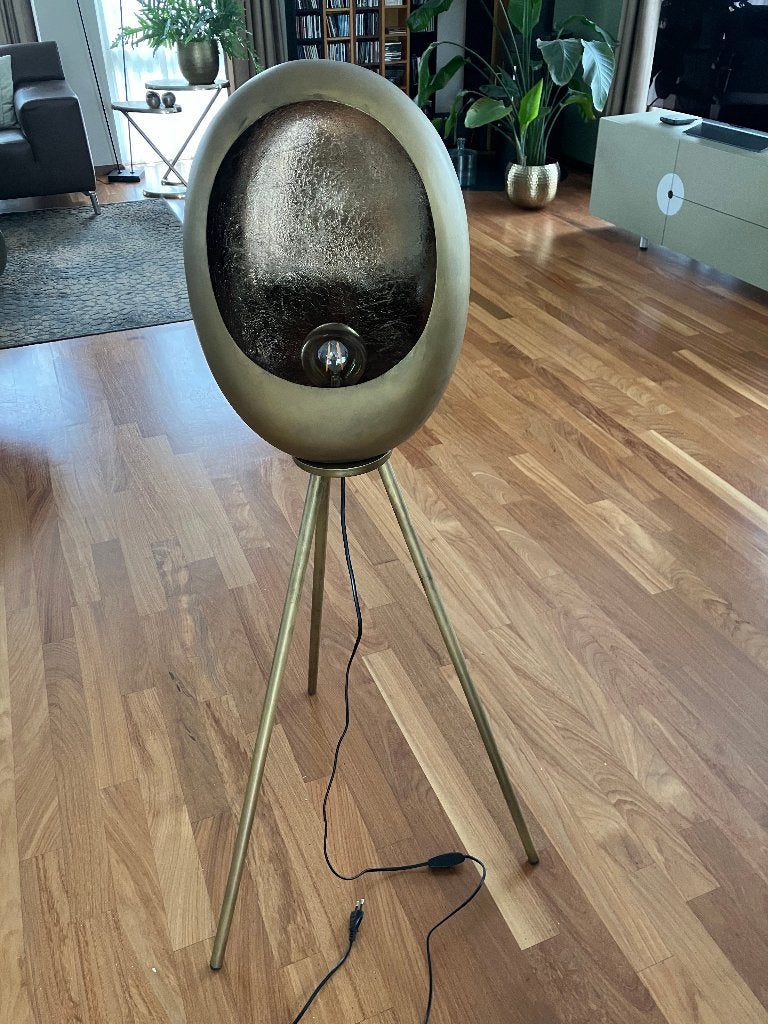Sfeervolle vloerlamp, Huis en Inrichting, Lampen | Vloerlampen, Ophalen, 100 tot 150 cm, Design, Zo goed als nieuw