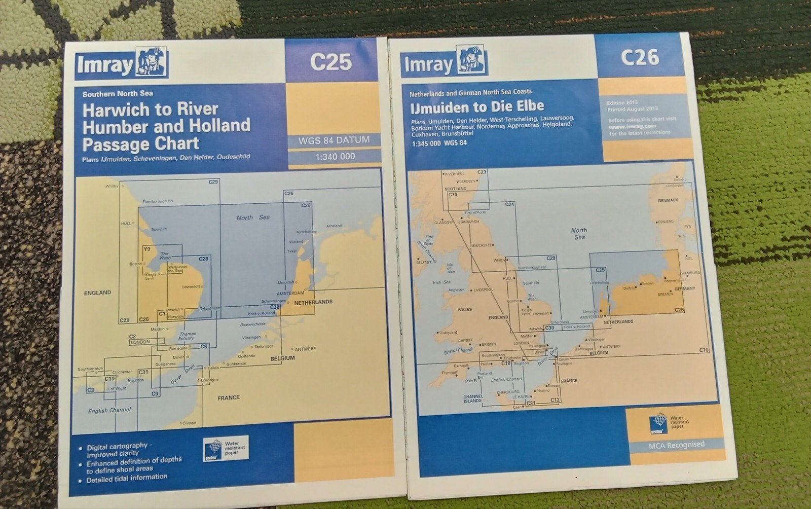 Kaarten voor de watersporter, Boeken, Zo goed als nieuw, Overige onderwerpen, Ophalen, Onbekend