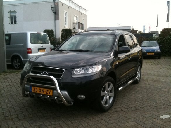 Hyundai Santa Fe Sidebars met opstapjes 70mm dik, Niet ingevuld, Niet ingevuld, Niet ingevuld