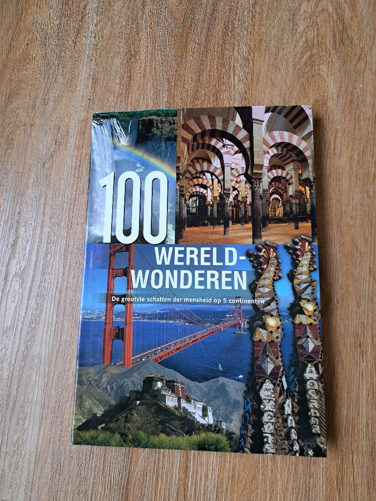 100 Wereld wonderen, Boeken, Europa, Nieuw, Ophalen of Verzenden, Reisgids of -boek