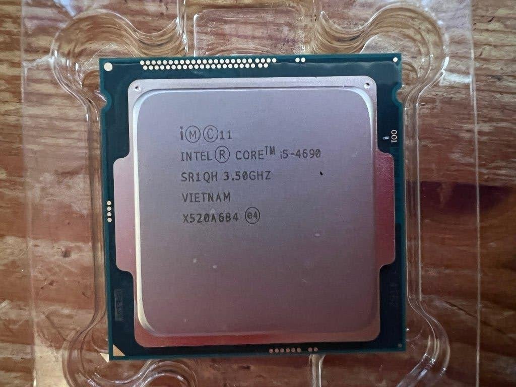 Intel i5-4690 cpu met koeler, Ophalen of Verzenden, Gebruikt, Intel Core i5