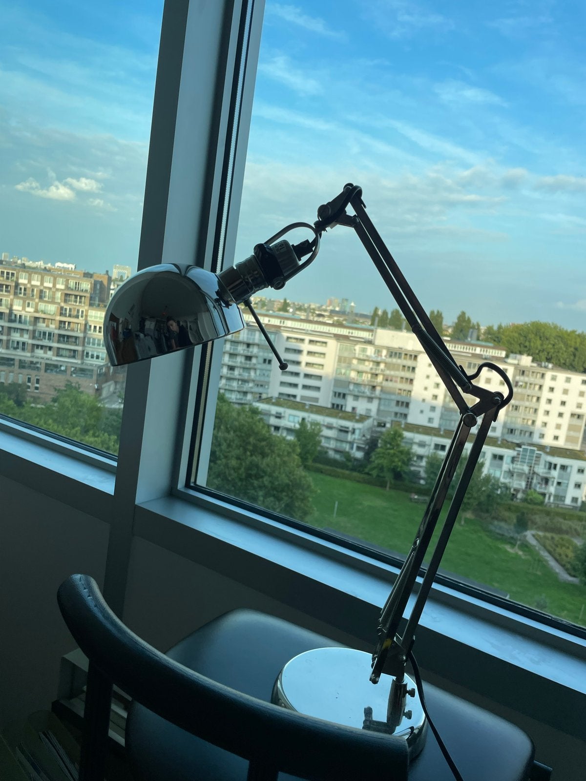 IKEA FORSÅ Bureaulamp, vernikkeld - Goede staat, Ophalen, Bureaulamp, E14 (klein), IKEA