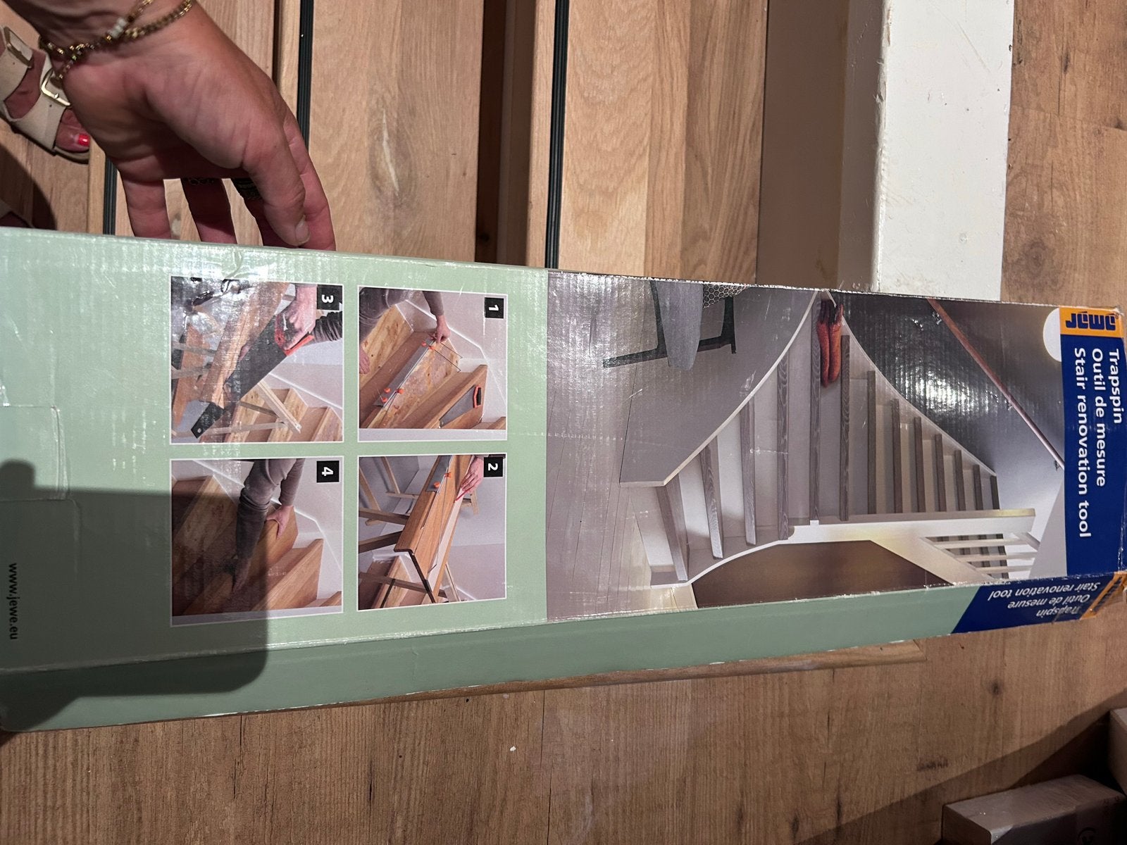 Trapspin - Gereedschap voor traprenovatie, Doe-het-zelf en Verbouw, Ophalen of Verzenden, Nieuw, Overige typen, Overige merken