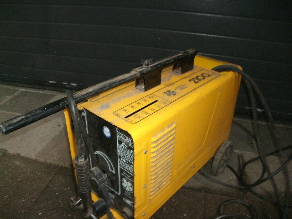 lasapparaat, Ophalen, Gebruikt, Minder dan 150 ampère, Elektroden