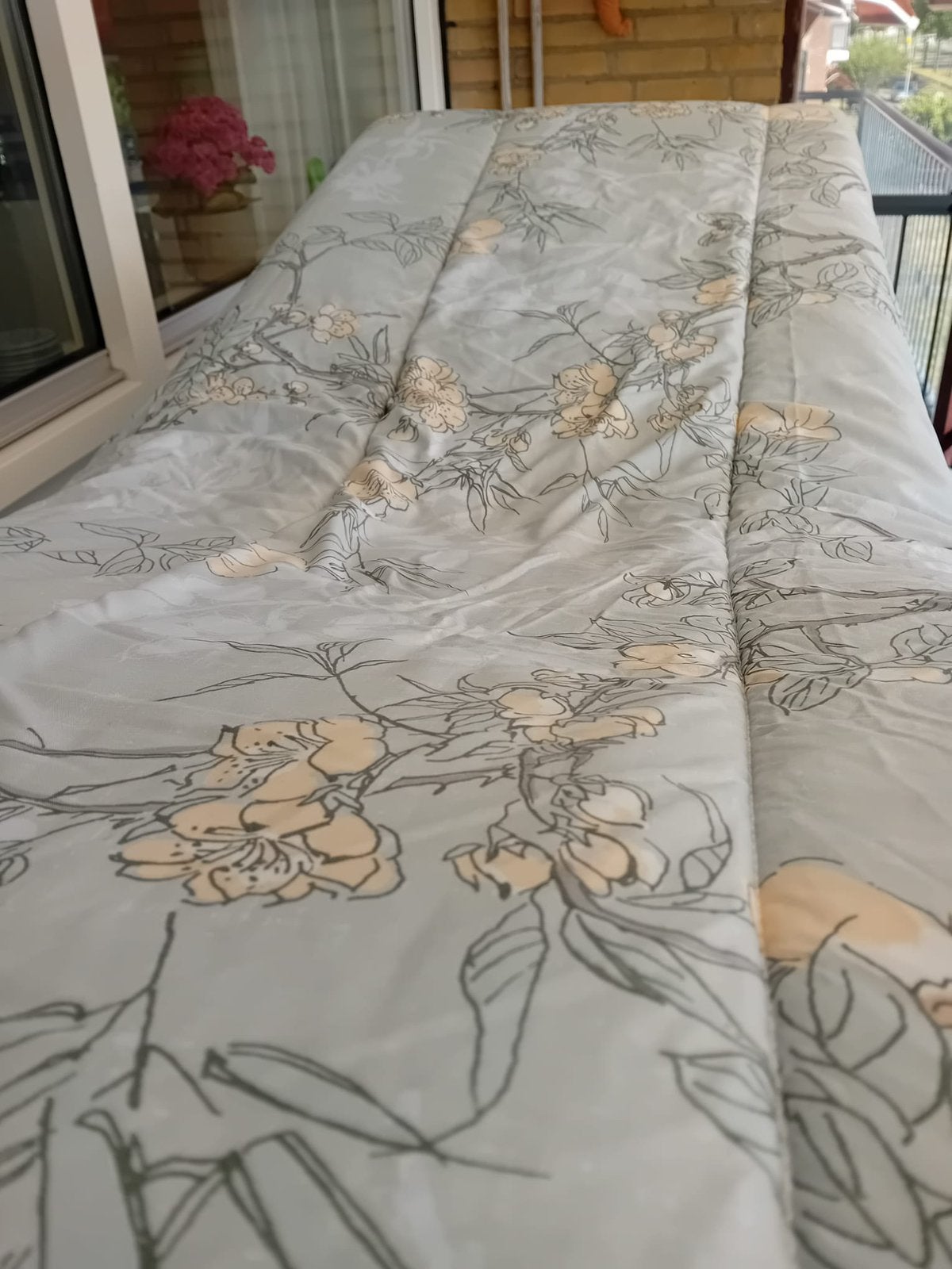 Dekbed zonder hoes, Huis en Inrichting, Slaapkamer | Beddengoed, Ophalen, Eenpersoons, Wit, Deken of Dekbed