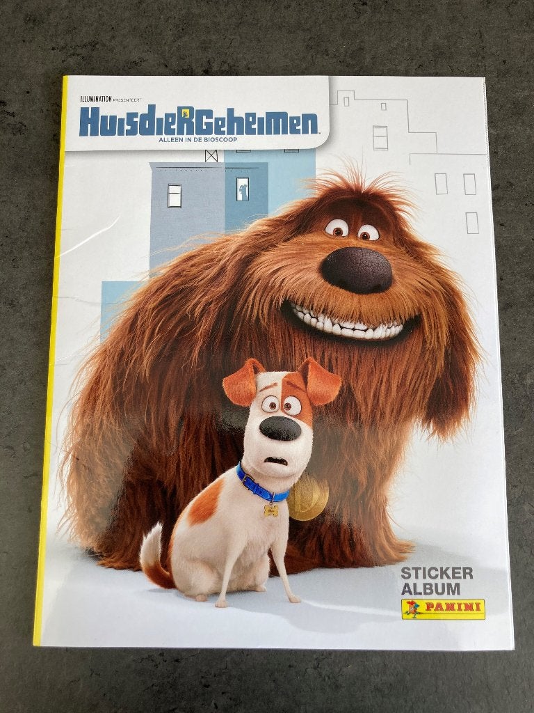 Panini - Pets = HuisdierGeheimen - stickers voor album, Verzamelen, Ophalen of Verzenden, Nieuw