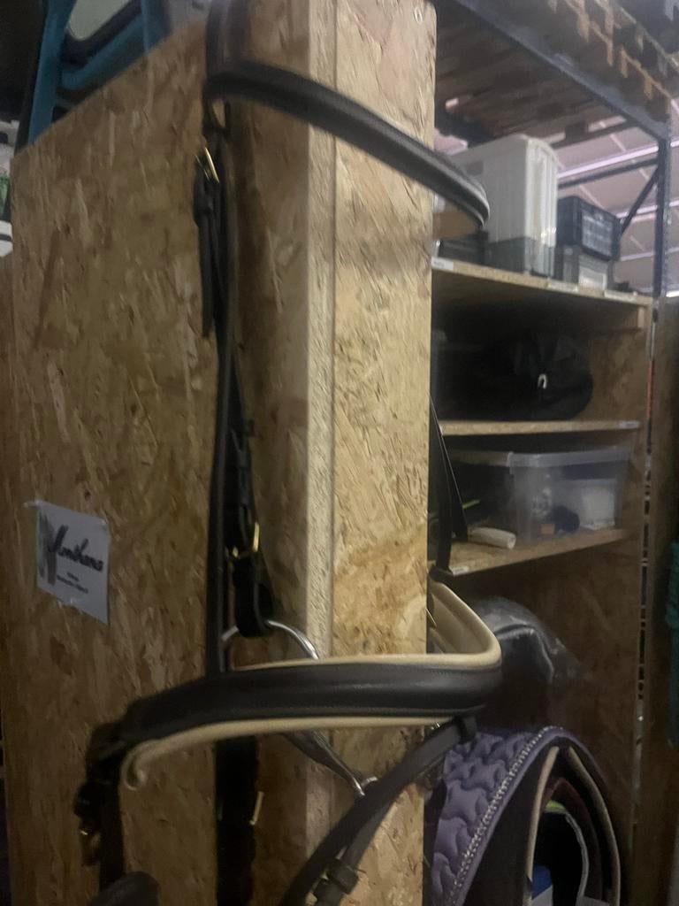Hoofstel bruin maat cob, Dieren en Toebehoren, Ophalen of Verzenden, Nieuw, Dressuur