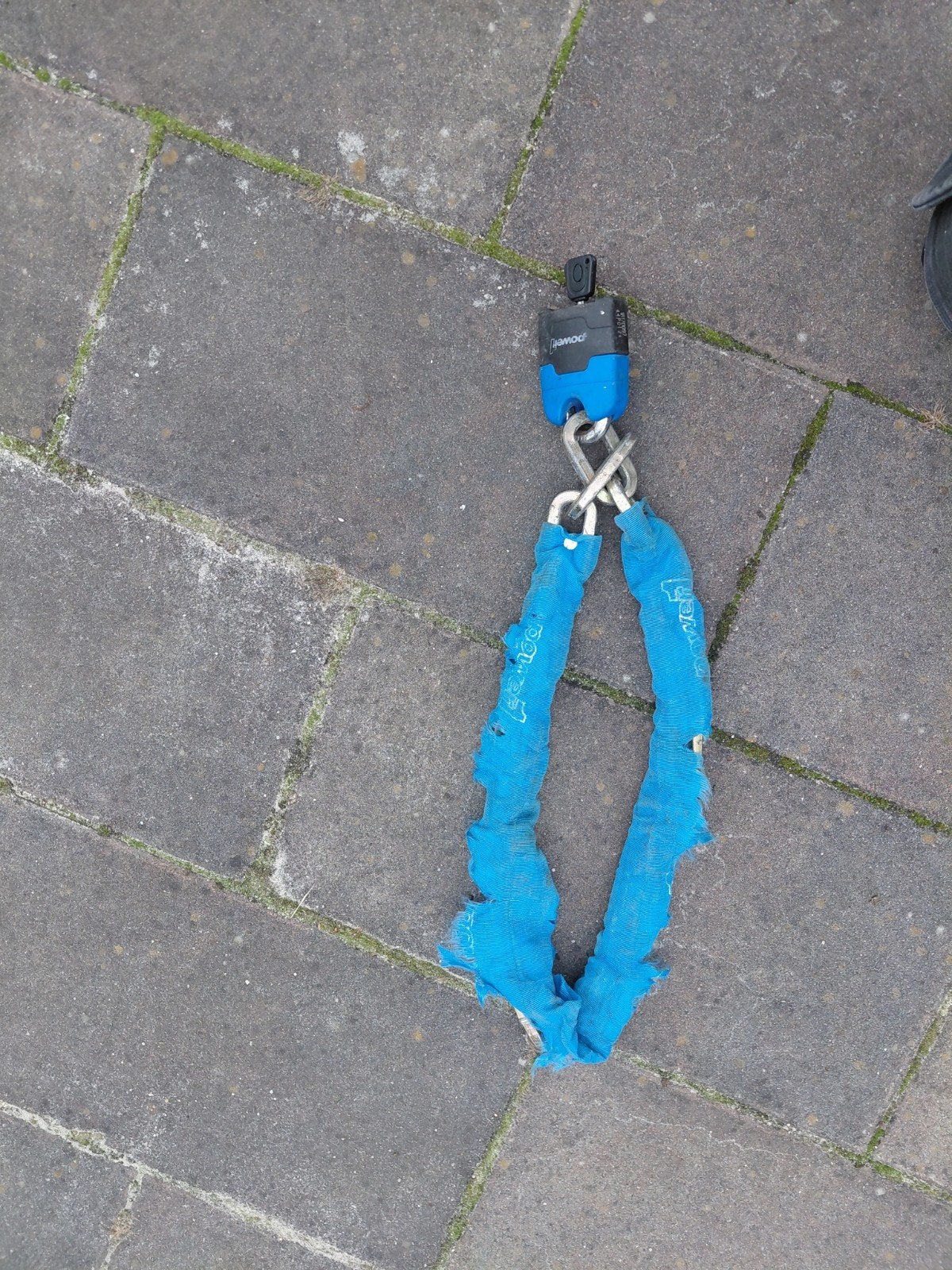 Gebruikt kettingslot met sleutel, Ophalen, Gebruikt, Kettingslot