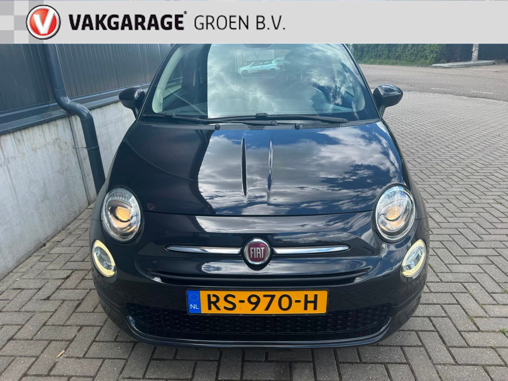 Fiat 500 0.9 TwinAir Turbo Popstar / airco /cruise / l.m. ve, Voorwielaandrijving, Stof, Gebruikt, Origineel Nederlands