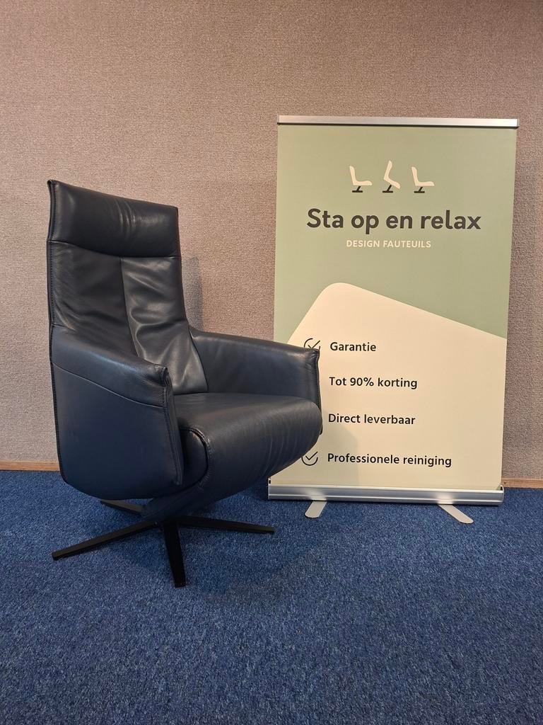 Sta op relax fauteuils De Toekomst Twice ZGAN op accu 🔋, Huis en Inrichting, Fauteuils, Zo goed als nieuw, 50 tot 75 cm, 75 tot 100 cm