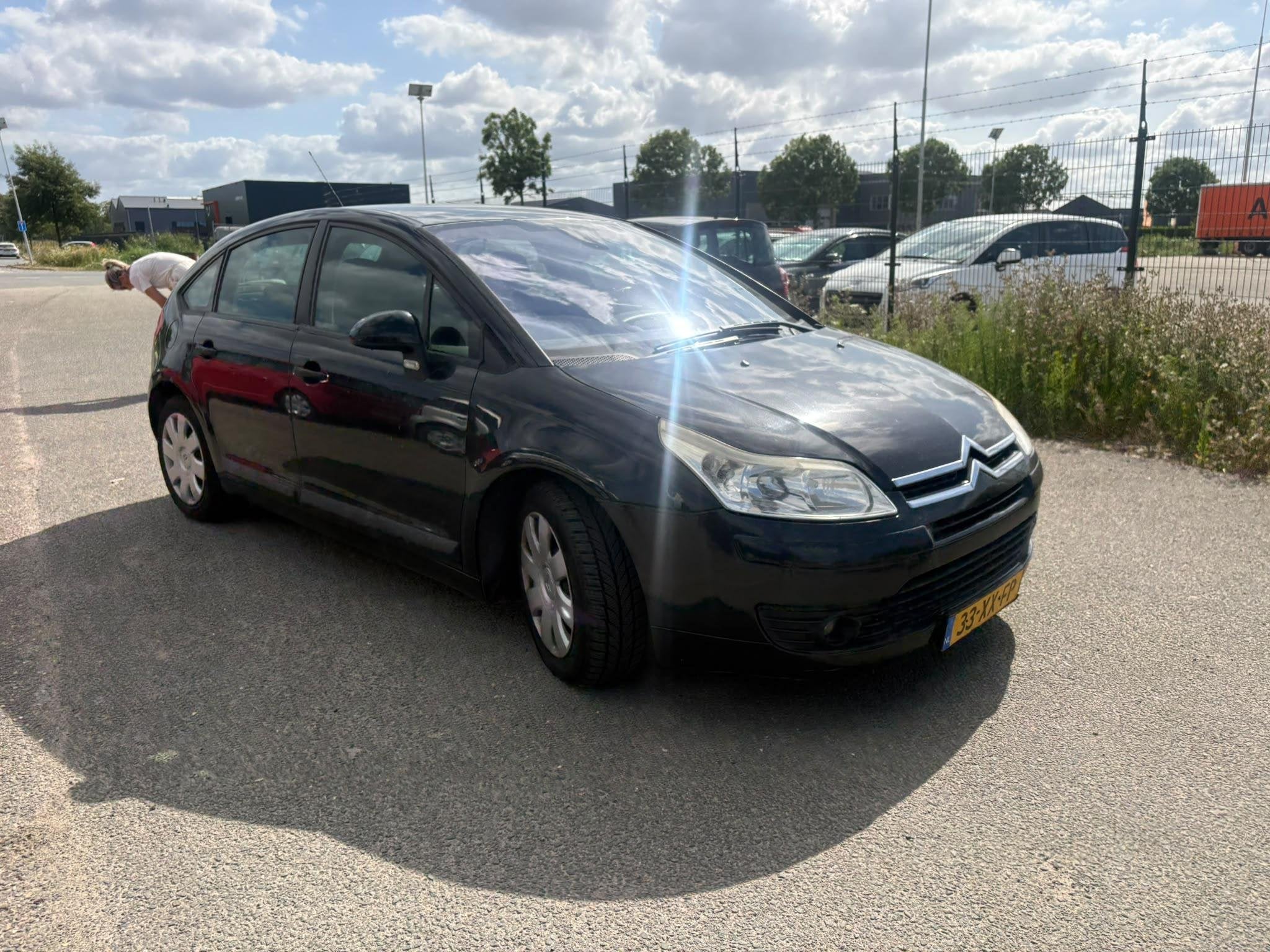 Citroen C4 1.6-16V Image Barst in voorruit! Airco, trekhaak,, Auto's, Voorwielaandrijving, Stof, Gebruikt, 4 cilinders