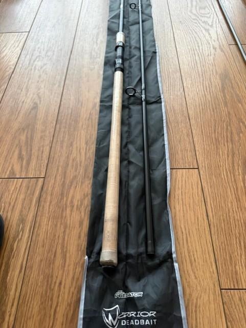 Fox Warrior Deadbait roofvis hengel, Ophalen of Verzenden, Gebruikt, Werphengel