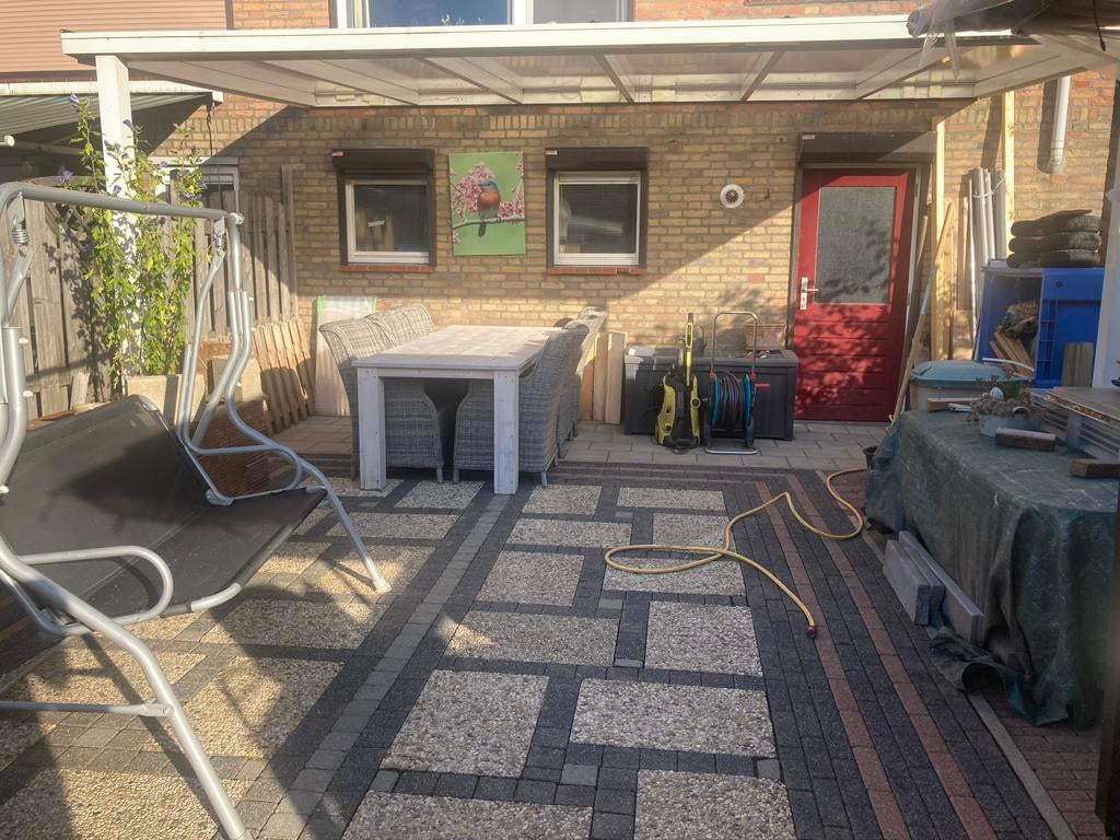 Terras overkapping, Tuin en Terras, Tuinhuizen, Ophalen, Zo goed als nieuw, 500 cm of meer, 200 tot 400 cm