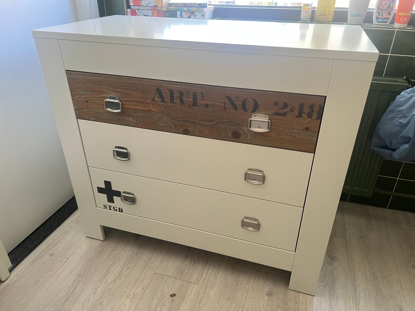 Stoere commode, merk Coming Kids - stapelgoed collectie, Ophalen, 50 tot 70 cm, 90 tot 105 cm, 100 cm of meer